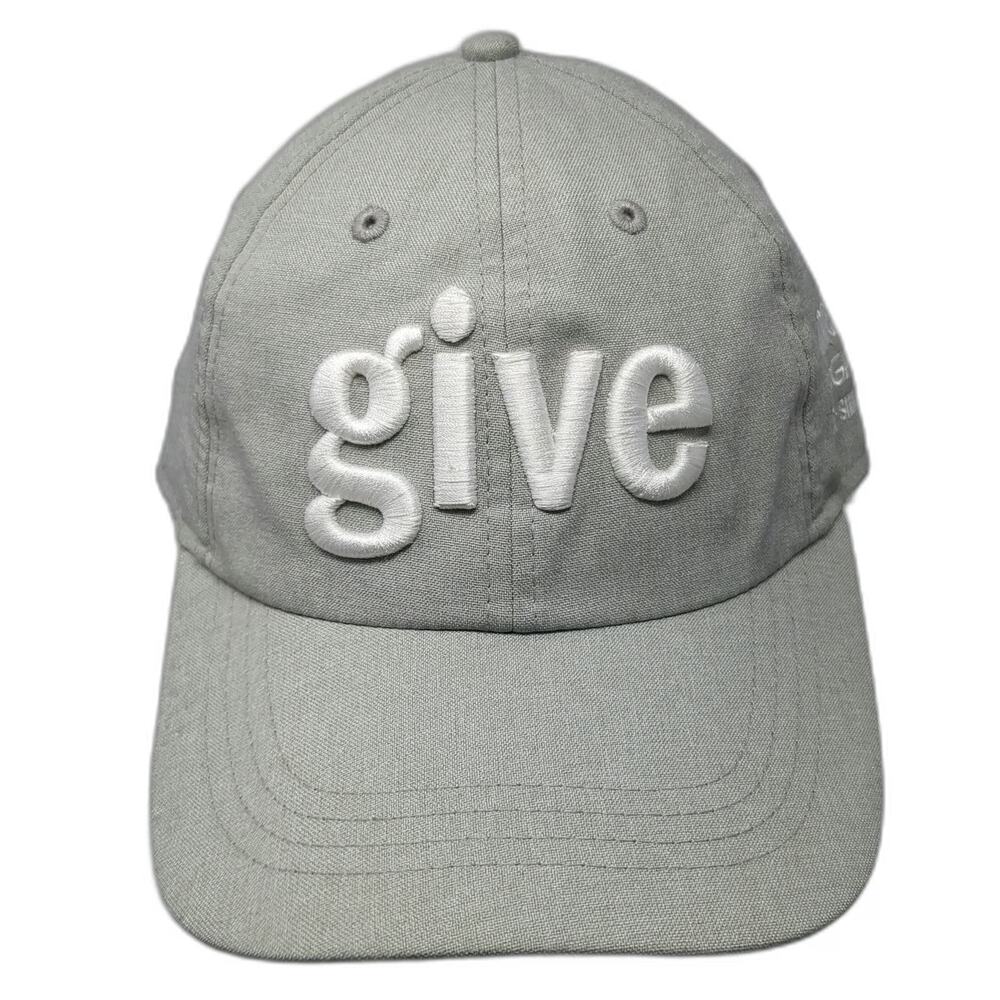 Imperial Baseball Cap Gray One Size Meijer LPGA Classic Simply Give Golf Hat